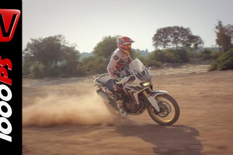 Interview Marc Marquez über die Honda Africa Twin 2016