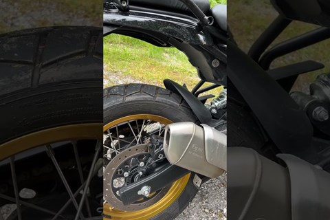 Royal Enfield Himalayan 452 Soundcheck #shorts