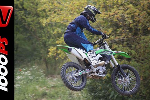 Kawasaki KX250F 2017 - Test der neuen Kawasaki Motocross Modelle