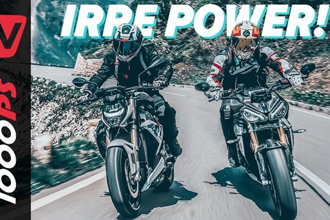 Irres Nakedbike Duell! BMW S 1000 R gegen die neue Triumph Speed Triple 1200 RS - Folge 7/9