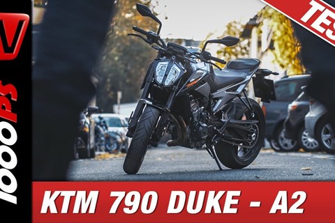 KTM 790 Duke L Test  - 48PS A2 - Ungezügelter Wilder Westen!