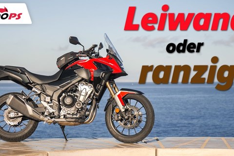 Wann sind uns 500er Motorräder zu mickrig geworden? Honda CB 500 X im Test!