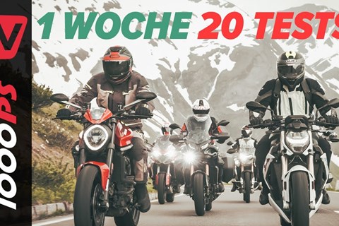 Alpenmasters 2021: Welches Bike ist das beste in den Bergen? & Tuono V4 vs Super Duke Track Test!
