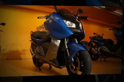 Teaser BMW Scooter Test