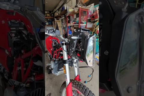 GAS GAS ES 700 Rally Umbau #bosniarally #shorts