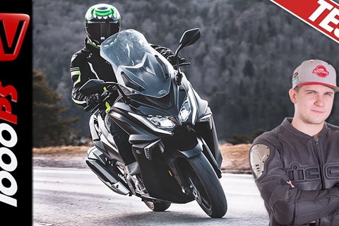 Kymco AK550i - erster Test und Vorstellung unseres neuen Raumschiffs!