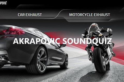 Car or Bike? Akrapovic Sound Quiz Episode 1