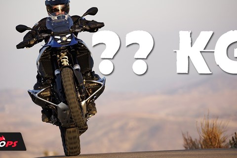 Das wiegt die BMW R 1300 GS wirklich! 1000PS Mittagspause