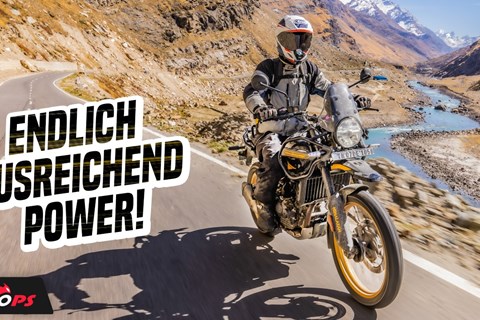 Himalayan Test im Himalaya - Royal Enfield Himalayan 452 2024 Test