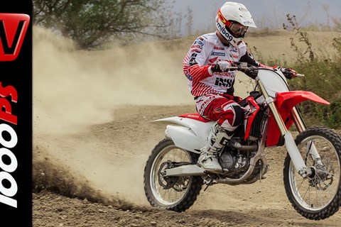 Honda CRF 450R und 250R - Test, Action, Details & Interview