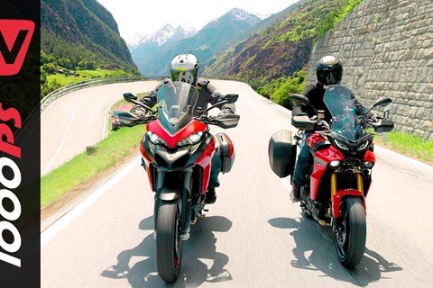 Panorama Deluxe ⛰️ Motorradreise mit Multistrada V2 S und Tracer 9 GT zu 11 Viertausendern bei Sion