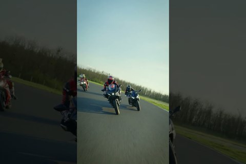 4er-Vergleich am Pannoniaring, bald das ganze Video auf Youtube ! #shorts