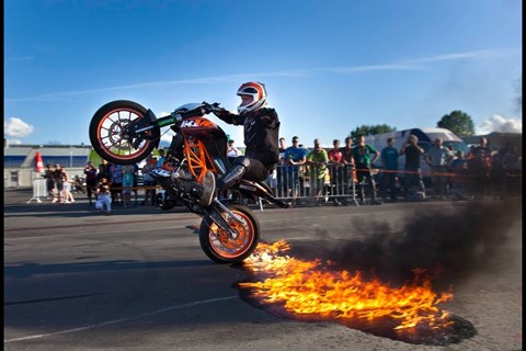 Rok Bagoros Freestyle Stuntshow KTM-Days 2012
