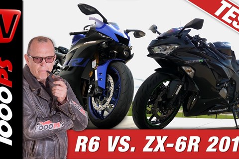 Supersport-Vergleich: Yamaha R6 vs. Kawasaki ZX-6R 2019
