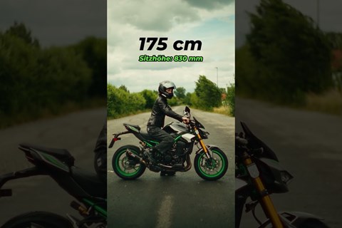 Sitzprobe Kawasaki Z900 SE #kawasaki #z900se