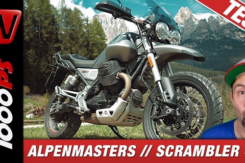 Moto Guzzi V85 TT Test - Alpenmasters Vergleich - Scrambler 4/4