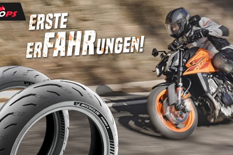 Erstkontakt mit dem neuen Michelin Power 6 auf der KTM 990 Duke 2024