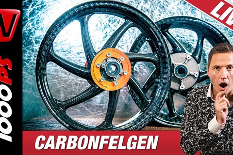 Carbonfelgen am Motorrad - leicht und belastbar am Limit - Thyssen Krupp live