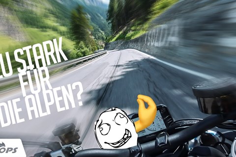 Ducati Streetfighter V4 S Test - wirklich eine Diva in den Alpen?