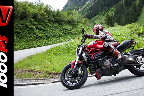 Ducati Monster 1200 2014 - Test in den Alpen